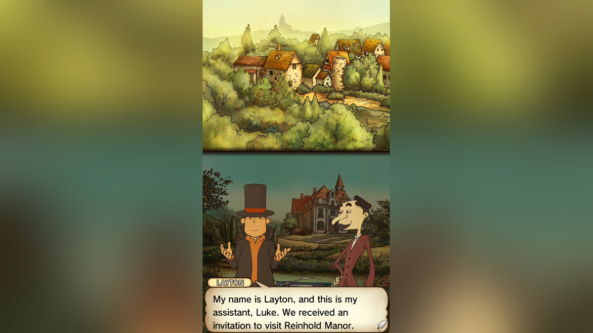 Professor Layton and the Curious Village - что это за игра, трейлер,  системные требования, отзывы и оценки, цены и скидки, гайды и прохождение,  похожие игры