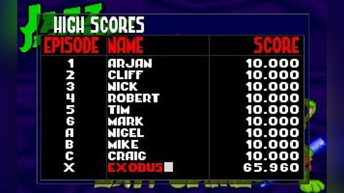 Скриншоты из Jazz Jackrabbit: Holiday Hare 1994