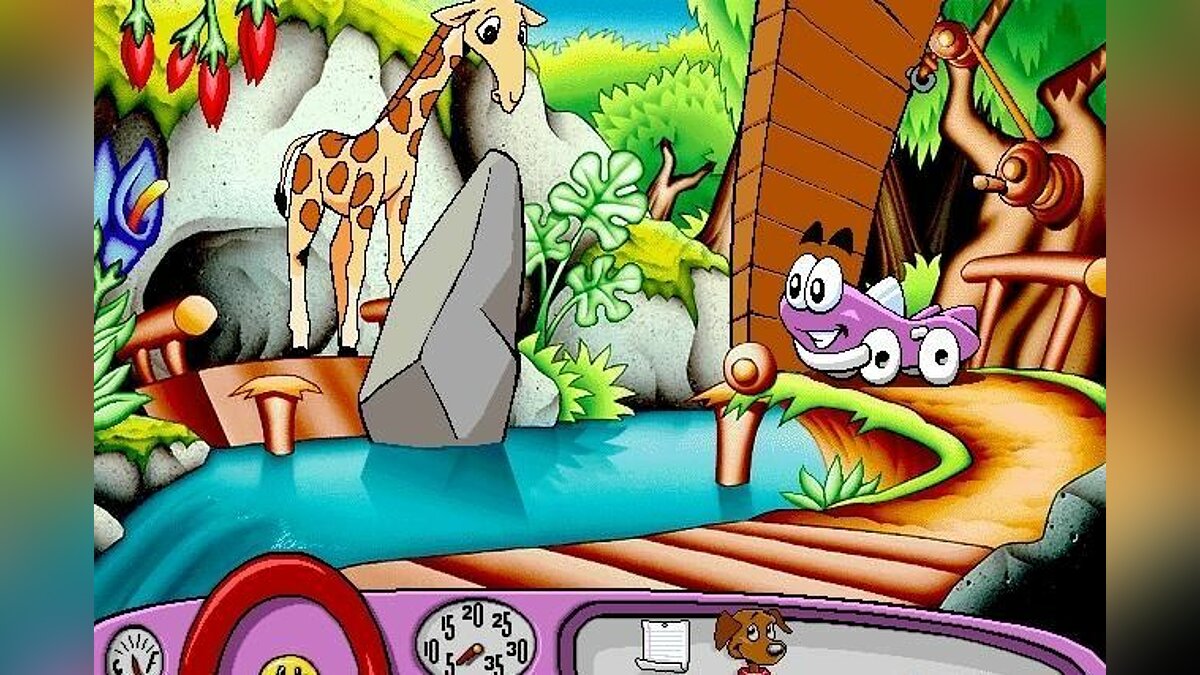 Спаси зоопарк. Putt Putt игра. Автомобильчик ПАТ ПАТ. ПАТ ПАТ игра. Бип Бип спасает зоопарк.