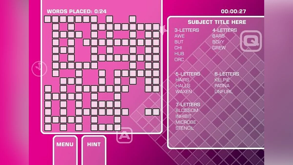 Скриншоты из Puzzler Collection