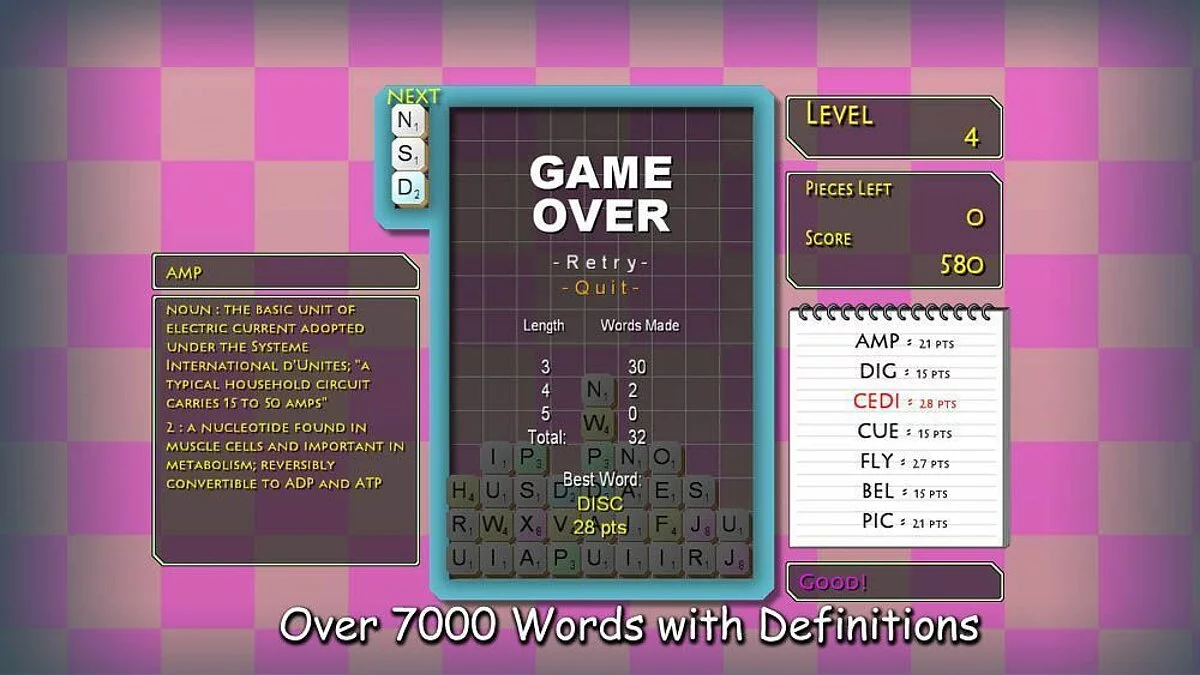 Скриншоты из Puzzwords