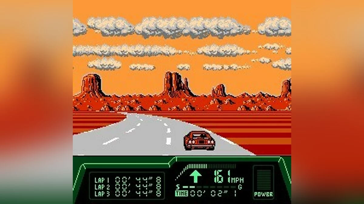 Скриншоты из Rad Racer 2