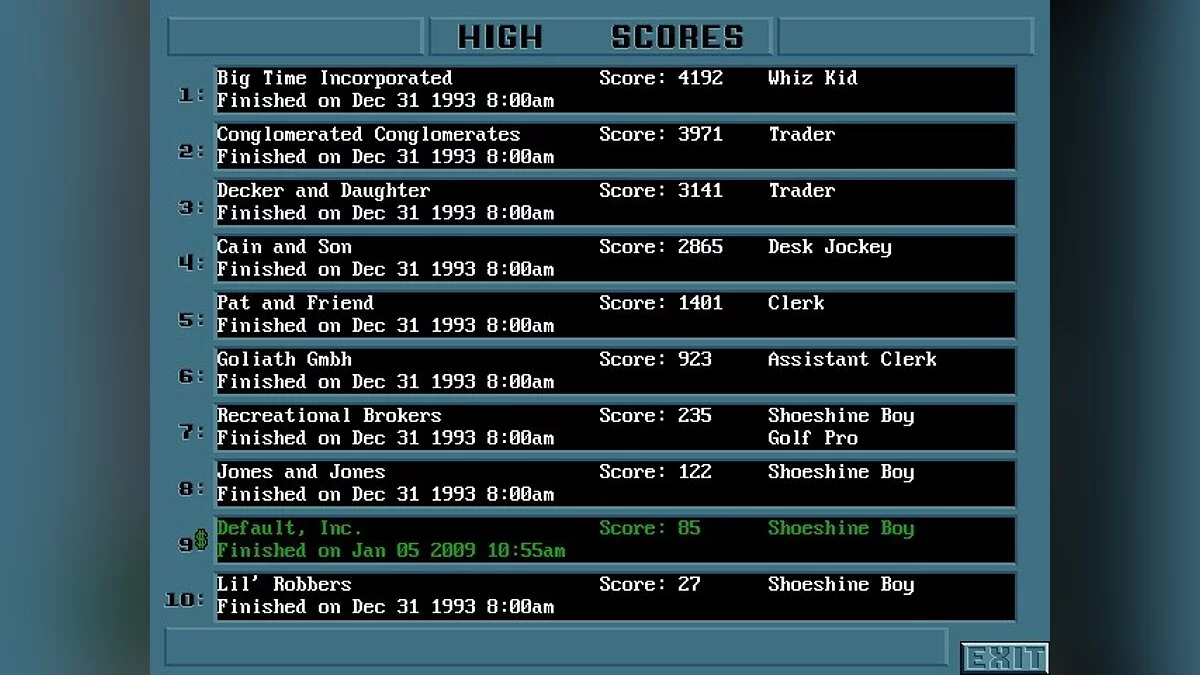 Скриншоты из Rags to Riches: The Financial Market Simulation