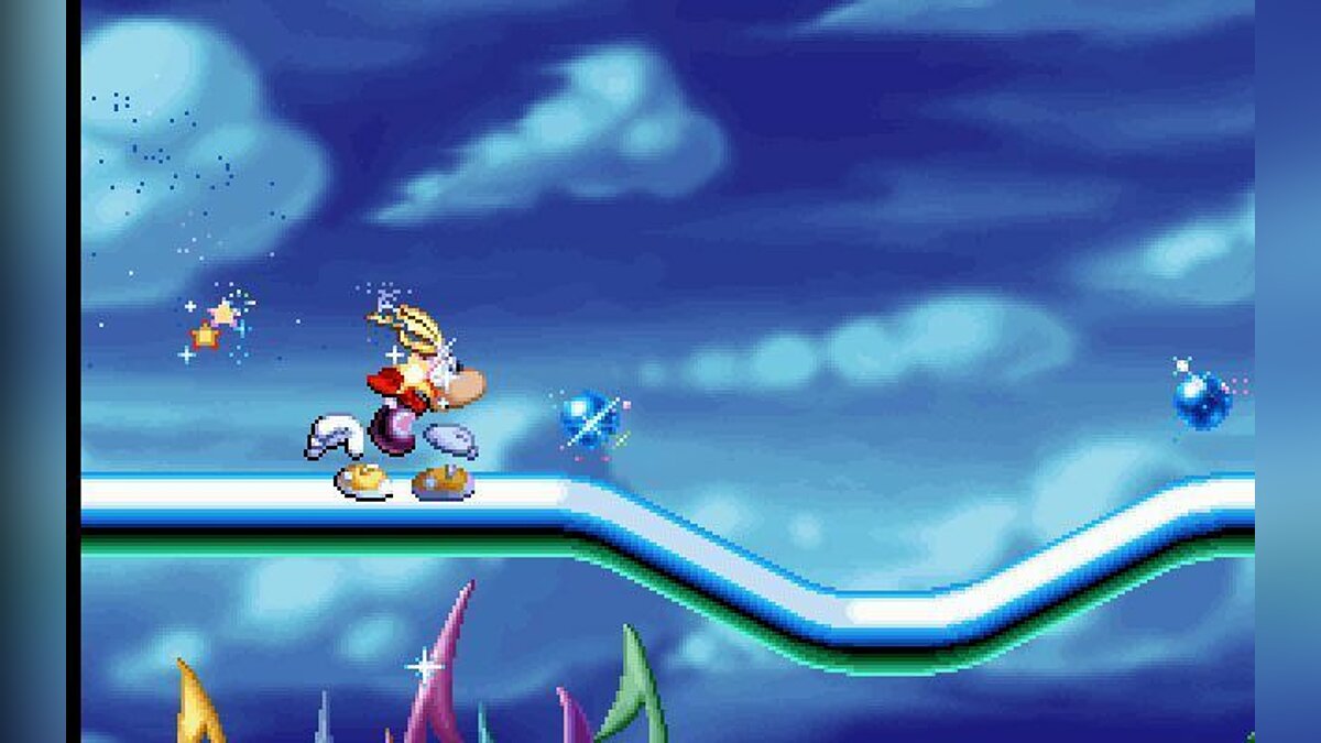 Nintendo rayman. Rayman 1995. Rayman Nintendo DS. Rayman screenshot. Чип Рейман Нинтендо.