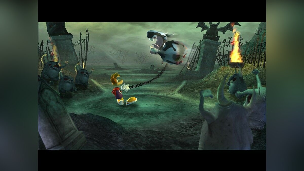 Rayman Raving Rabbids лагает