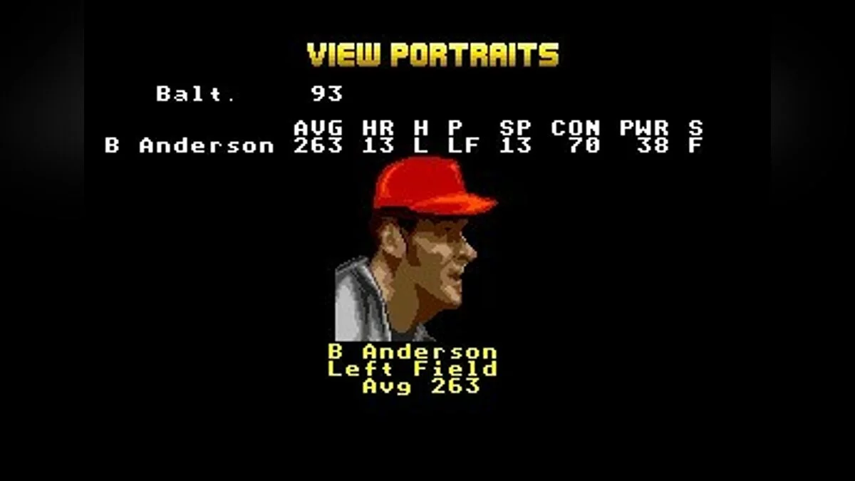 Скриншоты из R.B.I. Baseball '94