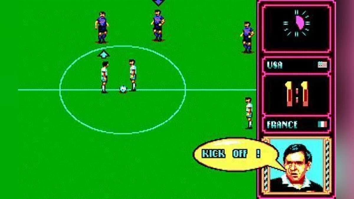 Скриншоты из Rick Davis' World Trophy Soccer / Картинка 3
