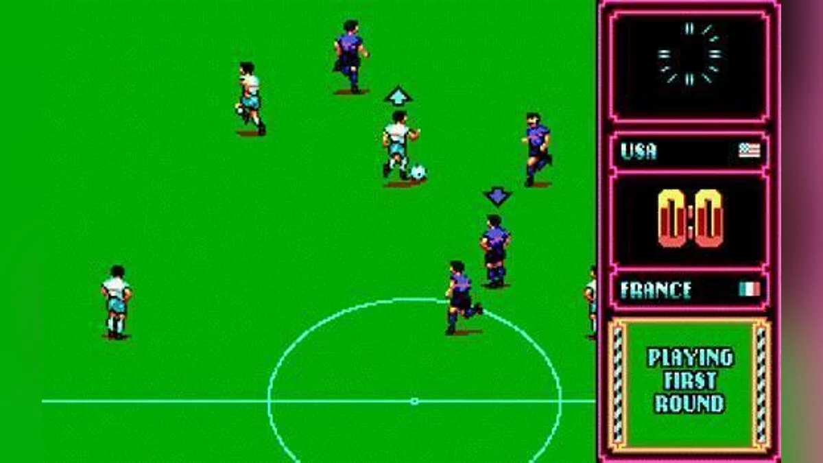 Скриншоты из Rick Davis' World Trophy Soccer / Картинка 4