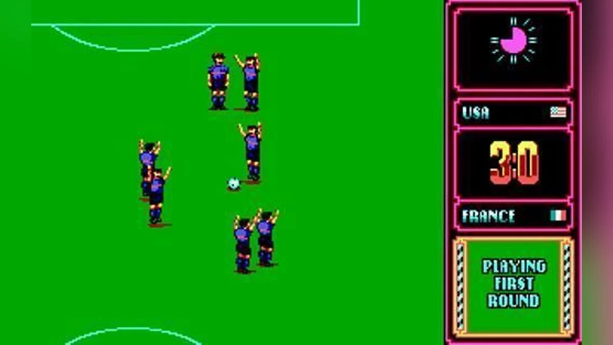 Скриншоты из Rick Davis' World Trophy Soccer / Картинка 6