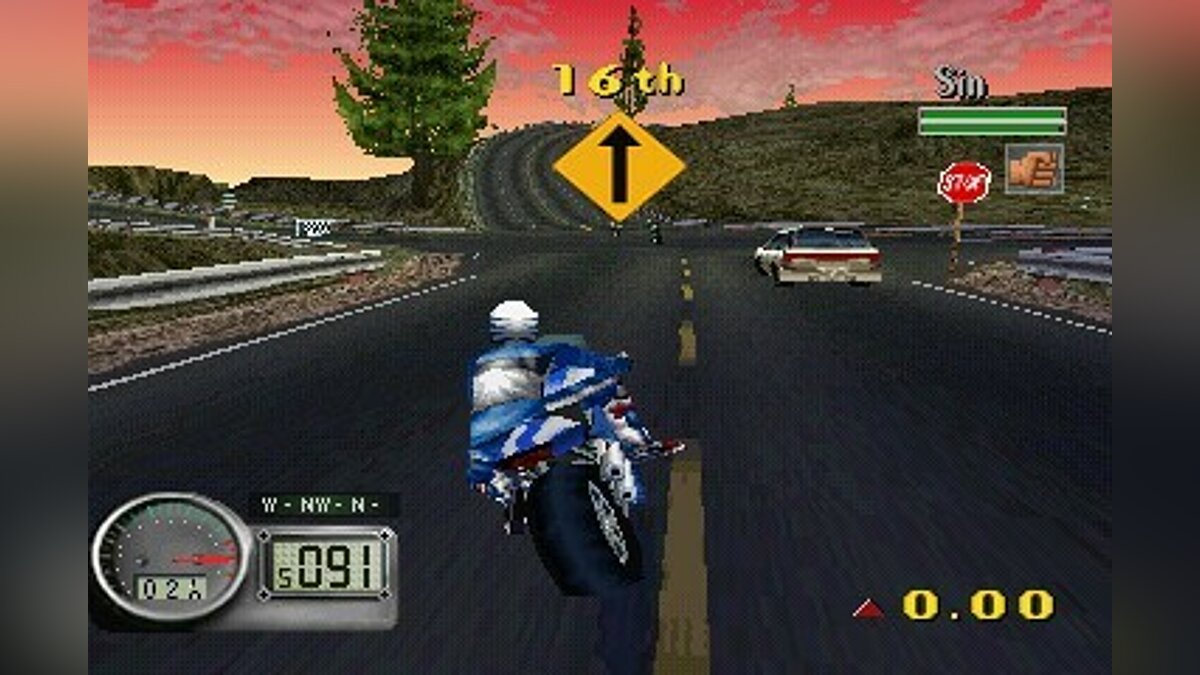Какой жанр у игры road rash. Road Rash 3d (1998 г.). Скриншот игра Road Rash 3. Road Rash 2 Sega.