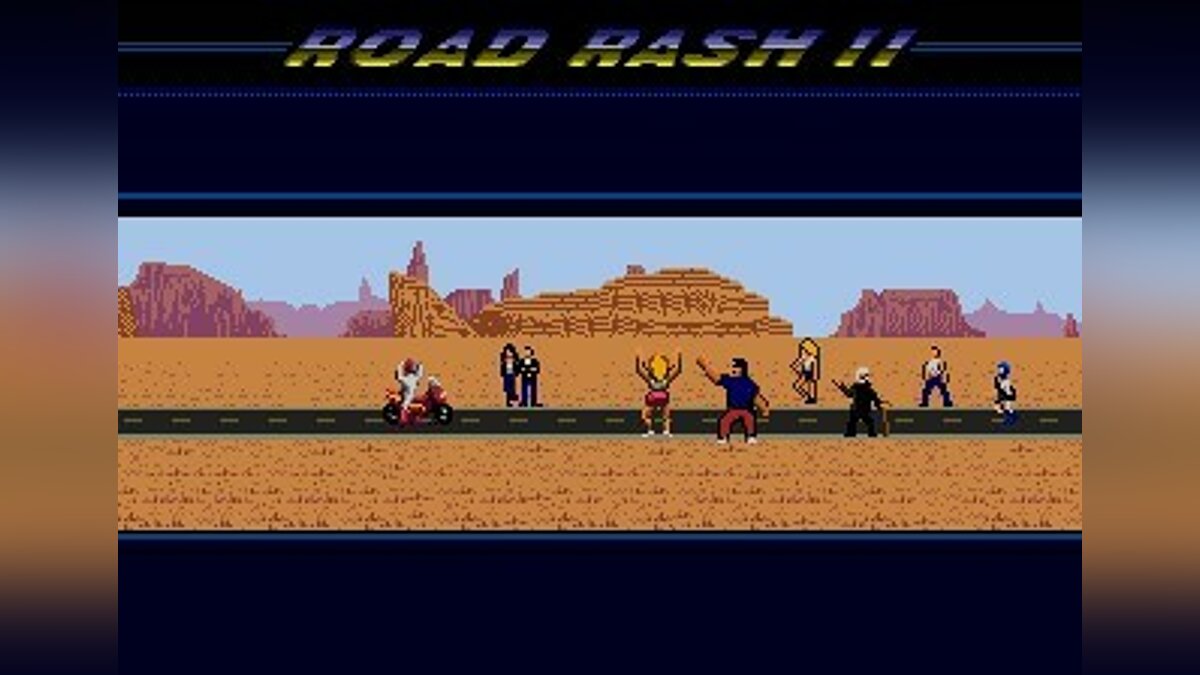 Скриншоты Road Rash 2 (RR2) - всего 25 картинок из игры