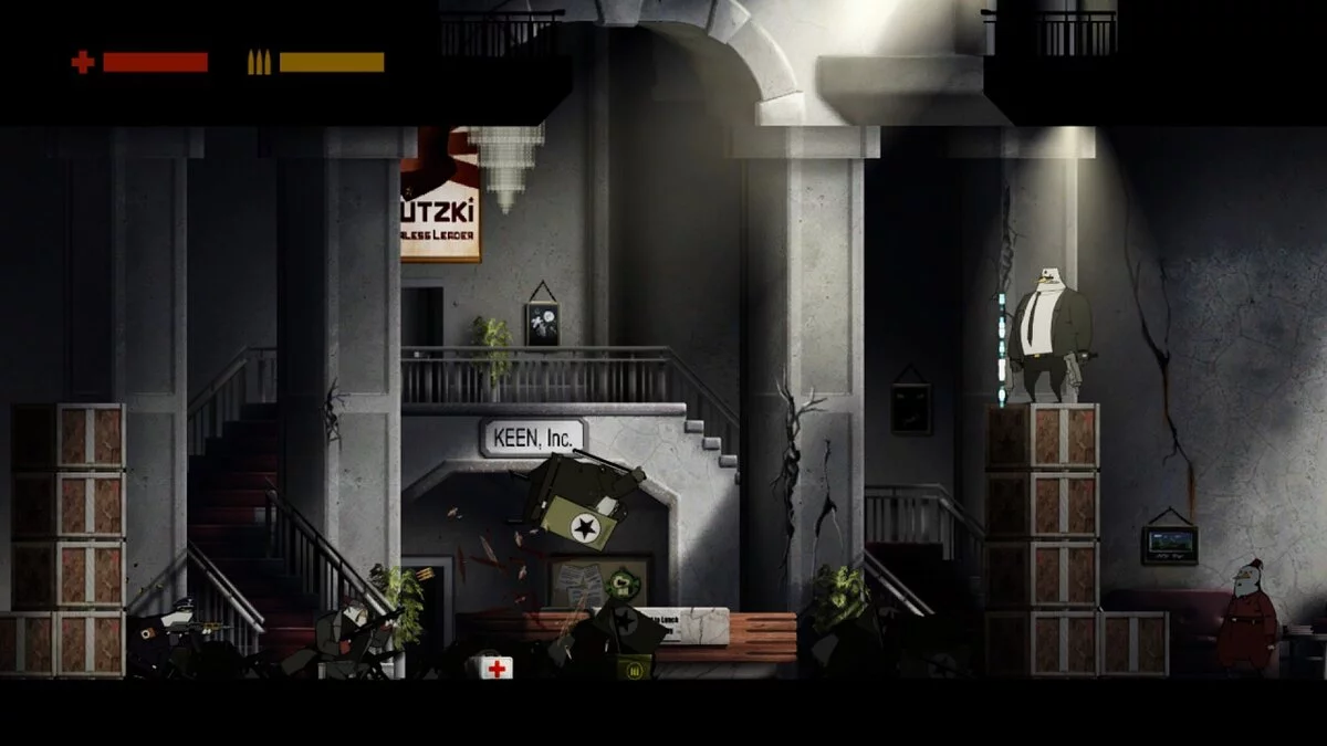 Скриншоты из Rocketbirds: Hardboiled Chicken