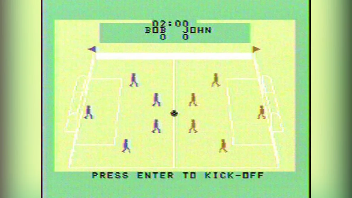 Скриншоты из Indoor Soccer for the TI 99/4A