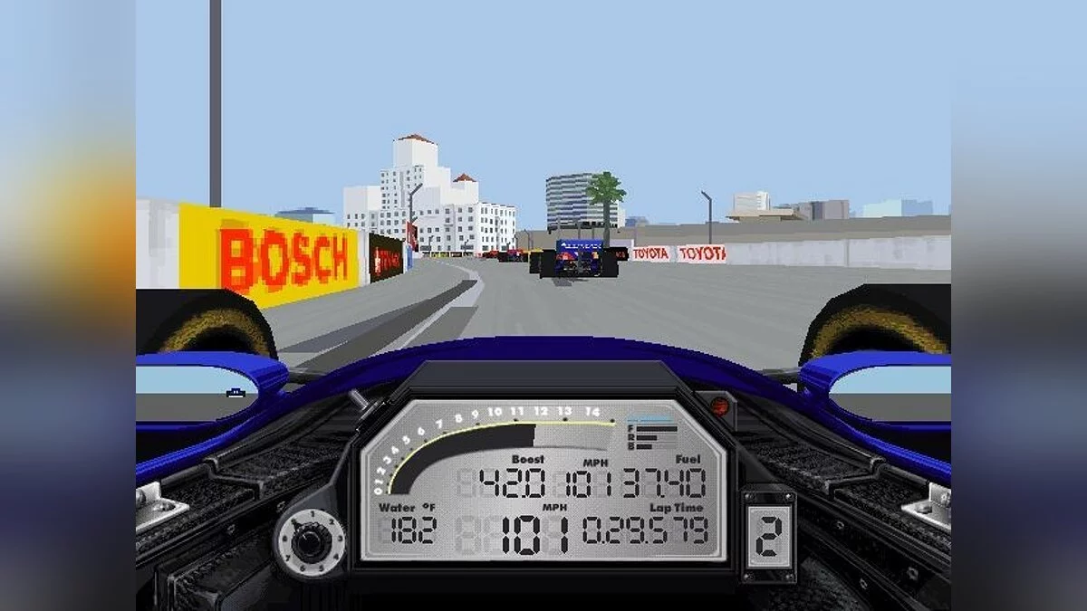 Скриншоты из IndyCar Racing 2