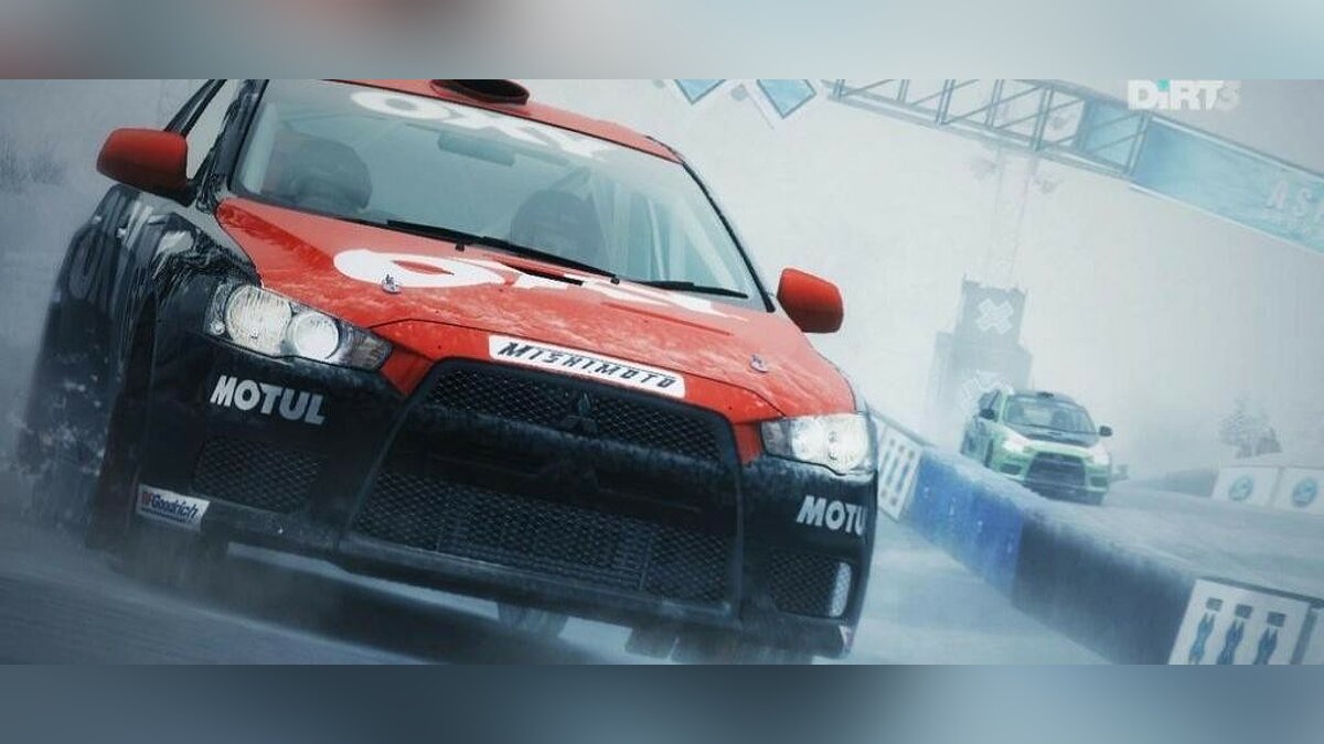 Dirt 3 нет изображения