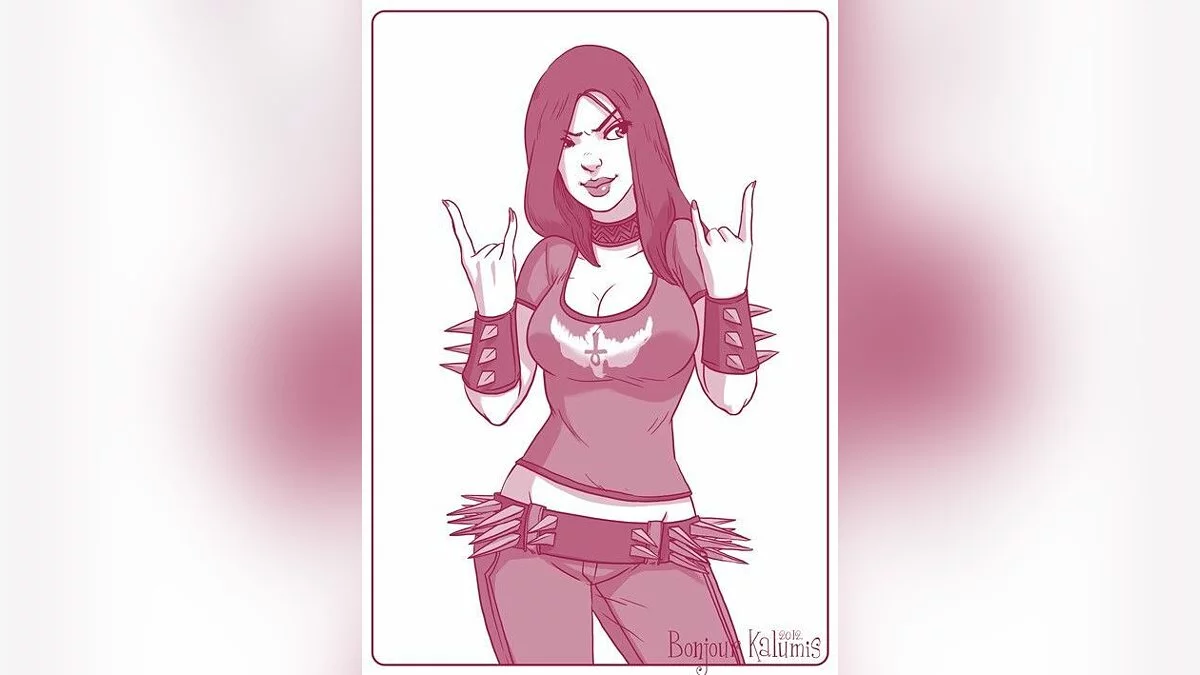 Девушки из Brutal Legend / Картинка 10