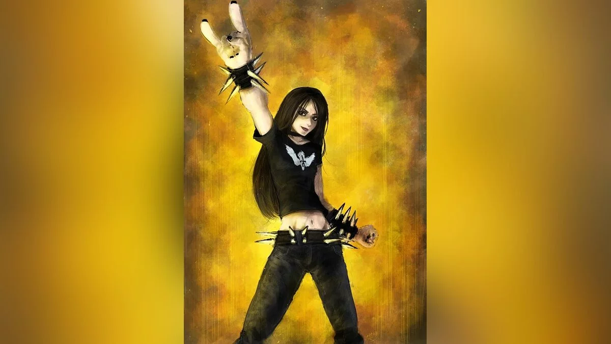 Девушки из Brutal Legend / Картинка 12