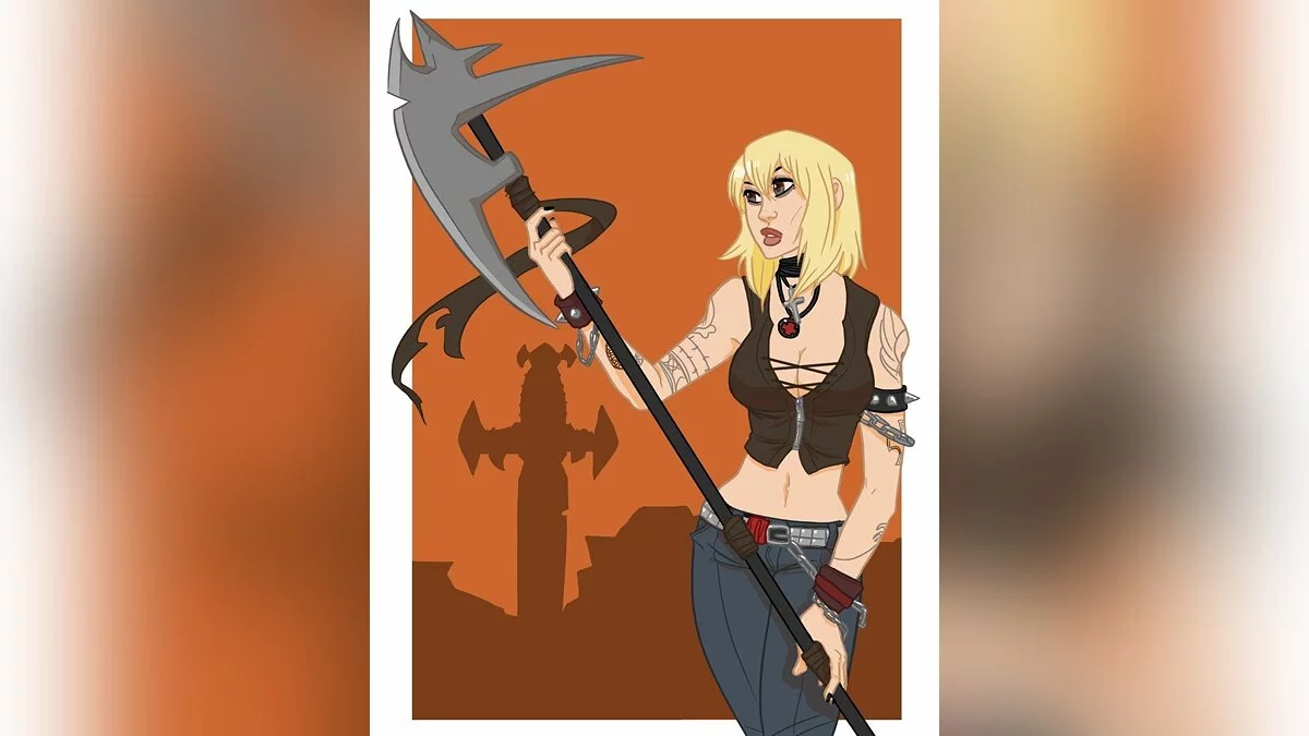 Девушки из Brutal Legend / Картинка 15