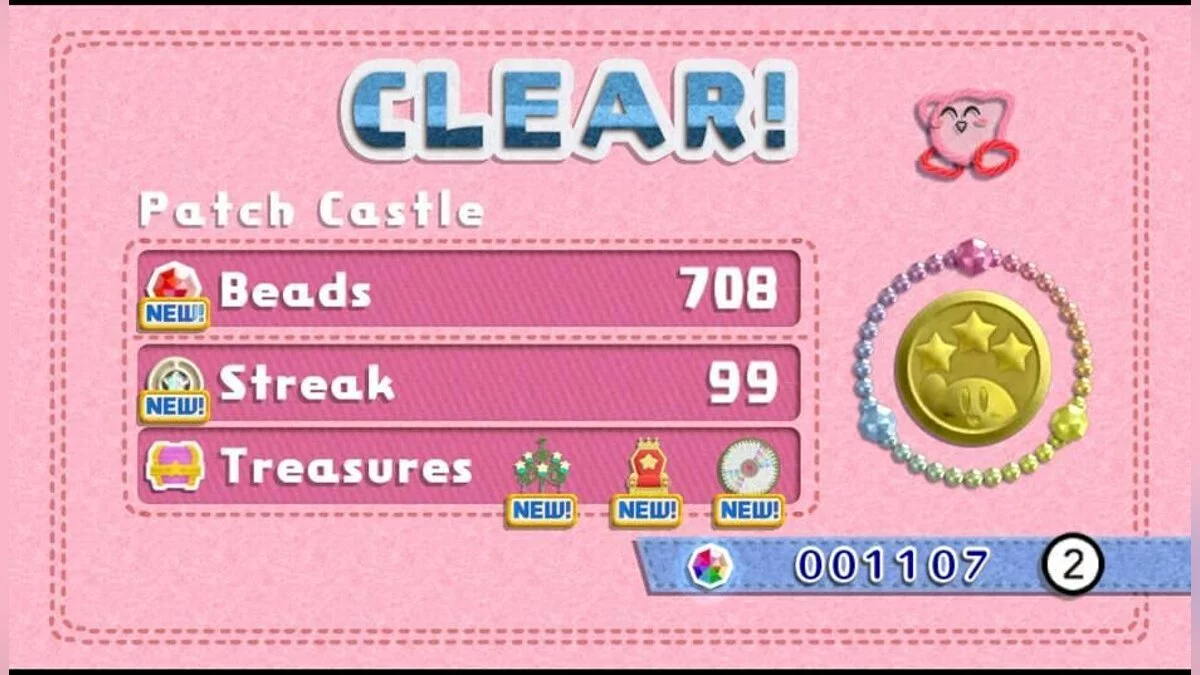Скриншоты из Kirby's Epic Yarn