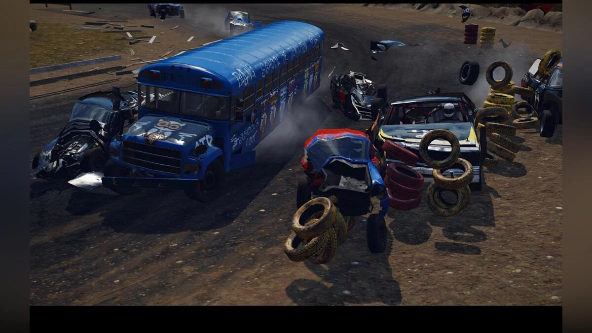 Скриншоты из Wreckfest