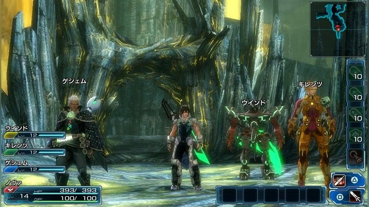 Скриншоты из Phantasy Star Nova