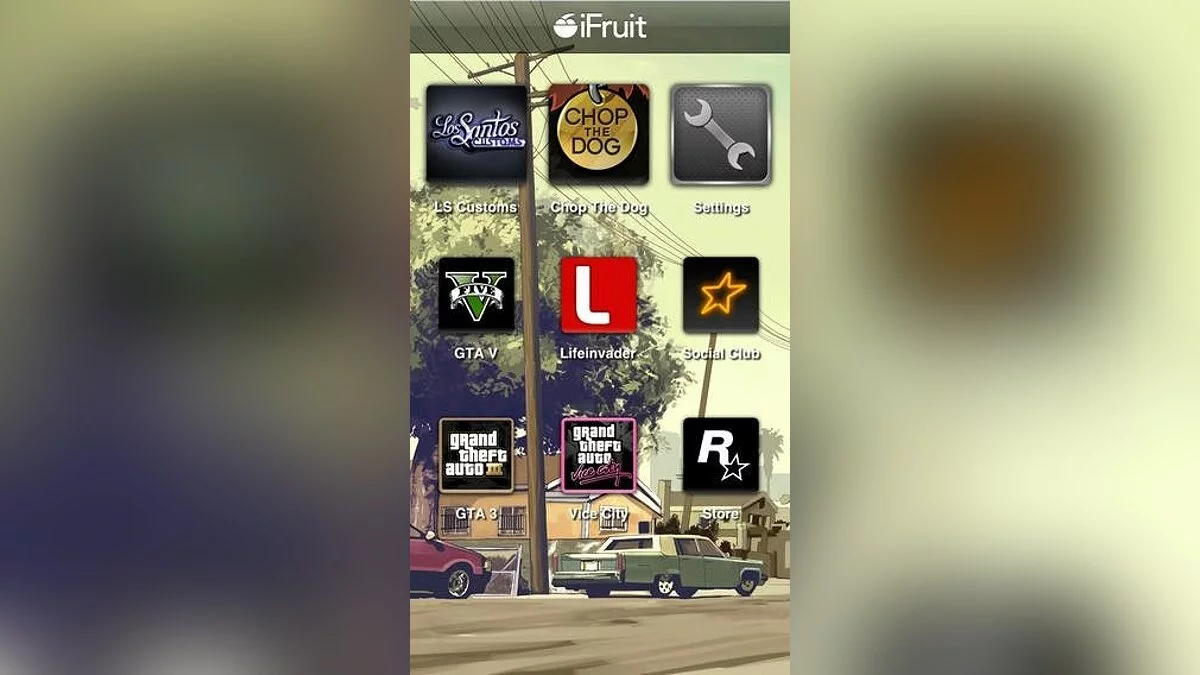 Скриншоты из Grand Theft Auto: iFruit