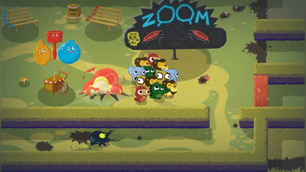 Скриншоты из Super Exploding Zoo