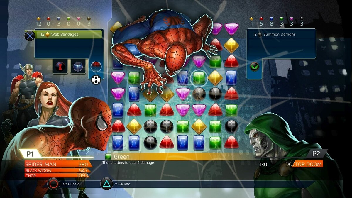 Marvel Puzzle Quest: Dark Reign - что это за игра, трейлер, системные  требования, отзывы и оценки, цены и скидки, гайды и прохождение, похожие игры  Marvel Puzzle Quest