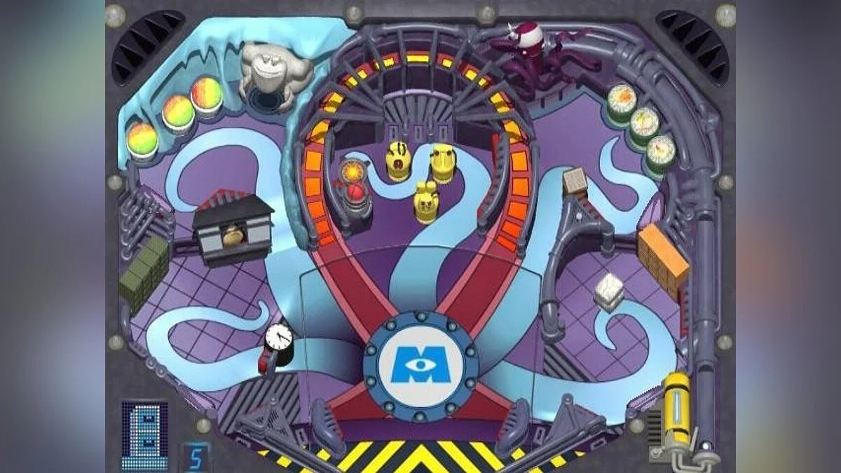 Скриншоты из Disney/Pixar's Monsters Inc.: Pinball Panic