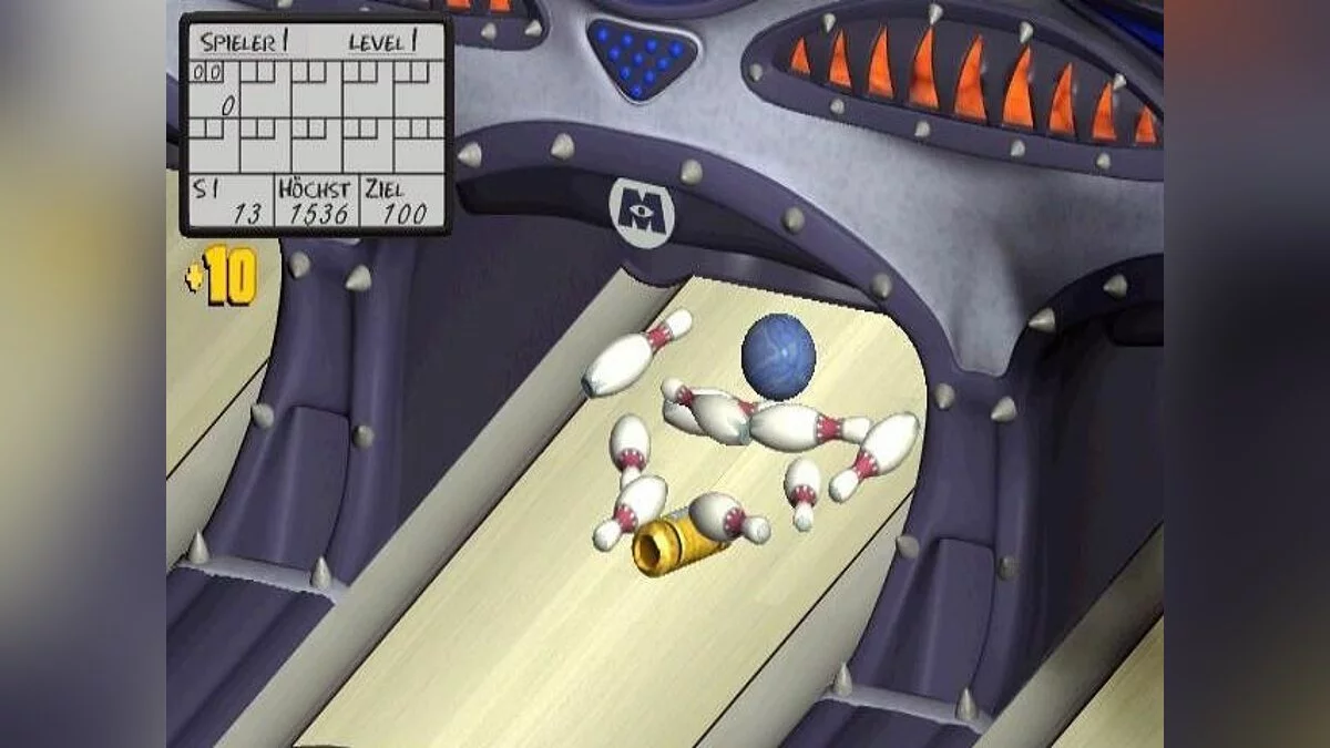 Скриншоты из Disney/Pixar's Monsters Inc.: Wreck Room Arcade - Bowling for Screams