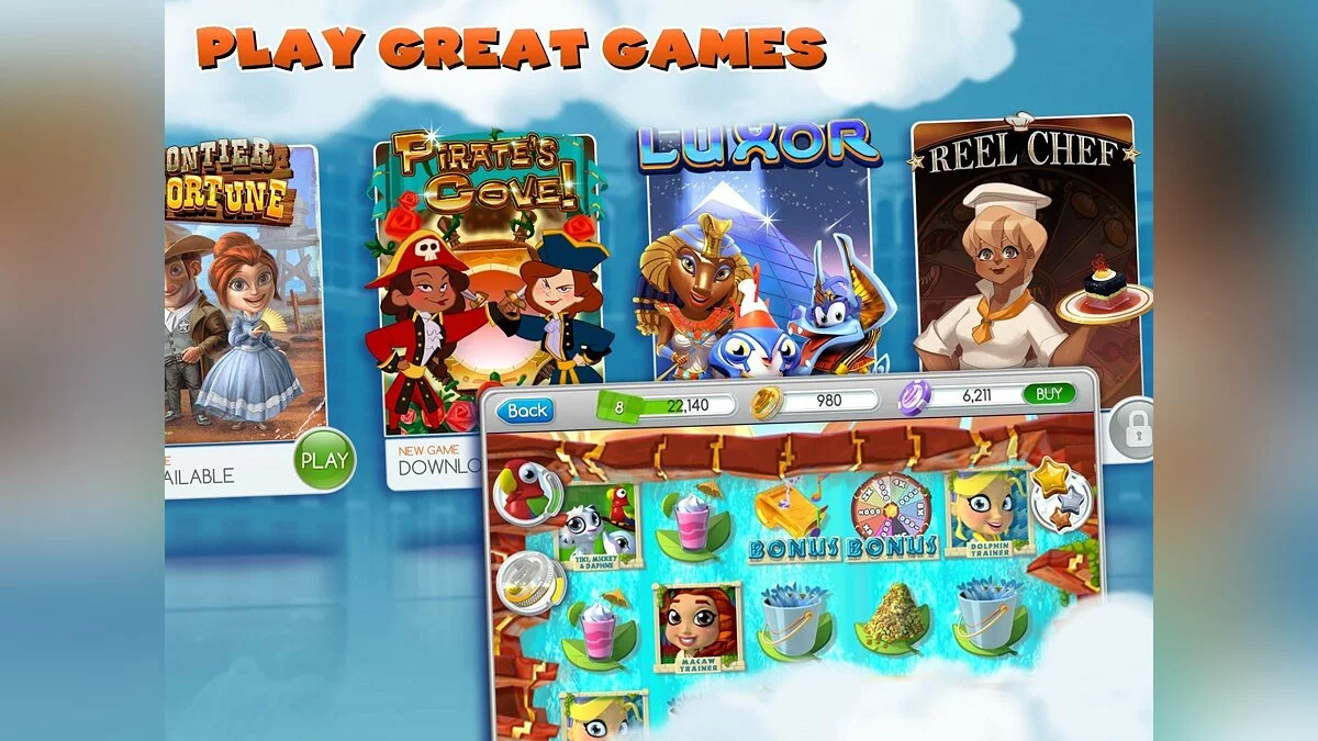 Скриншоты из myVEGAS