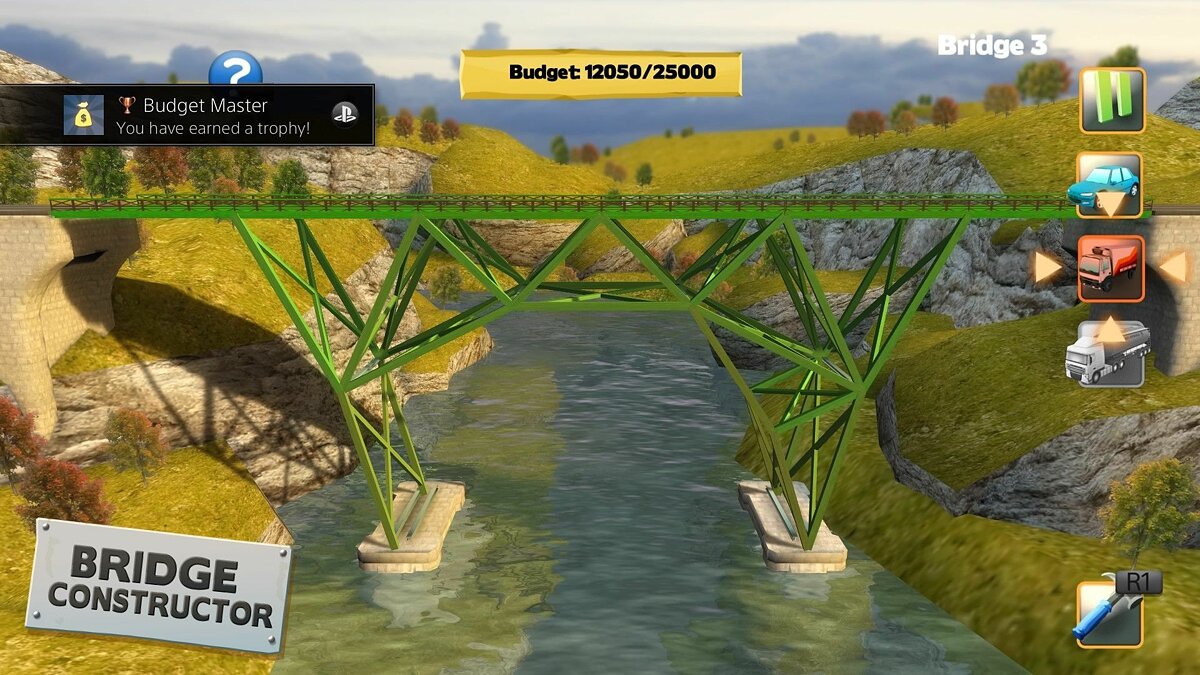 Bridge Constructor - что это за игра, трейлер, системные требования, отзывы  и оценки, цены и скидки, гайды и прохождение, похожие игры