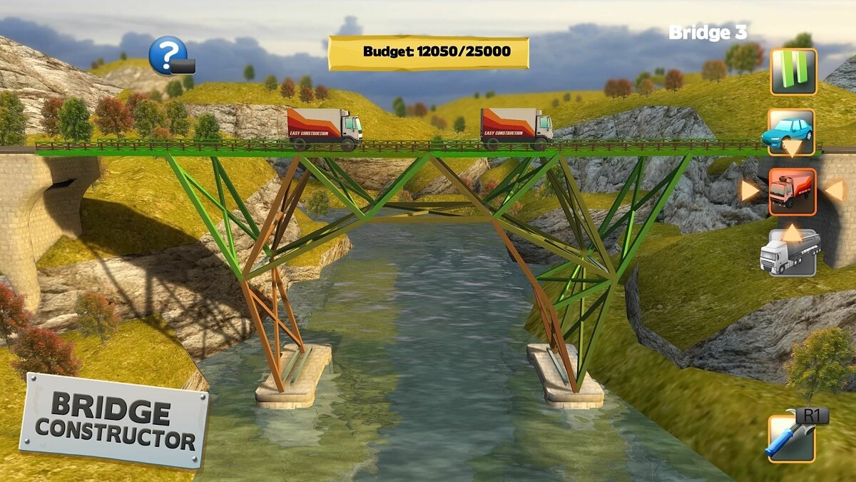 Bridge Constructor - что это за игра, трейлер, системные требования, отзывы  и оценки, цены и скидки, гайды и прохождение, похожие игры