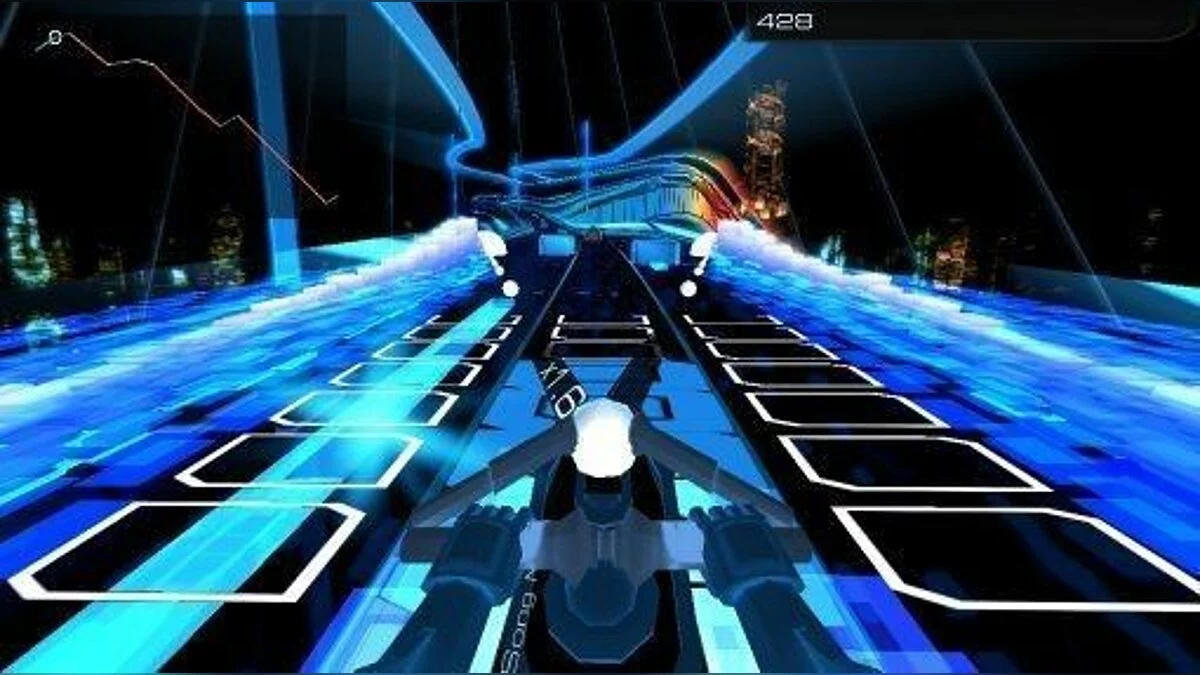 Скриншоты из Audiosurf Air