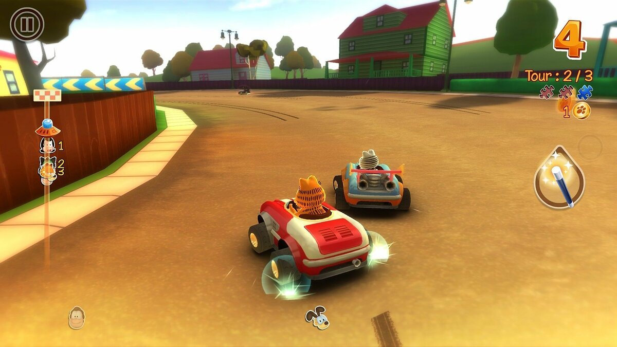 Garfield Kart - что это за игра, трейлер, системные требования, отзывы и  оценки, цены и скидки, гайды и прохождение, похожие игры