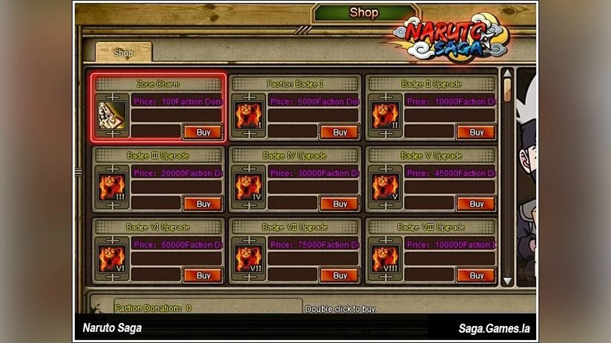Скриншоты из Naruto Saga