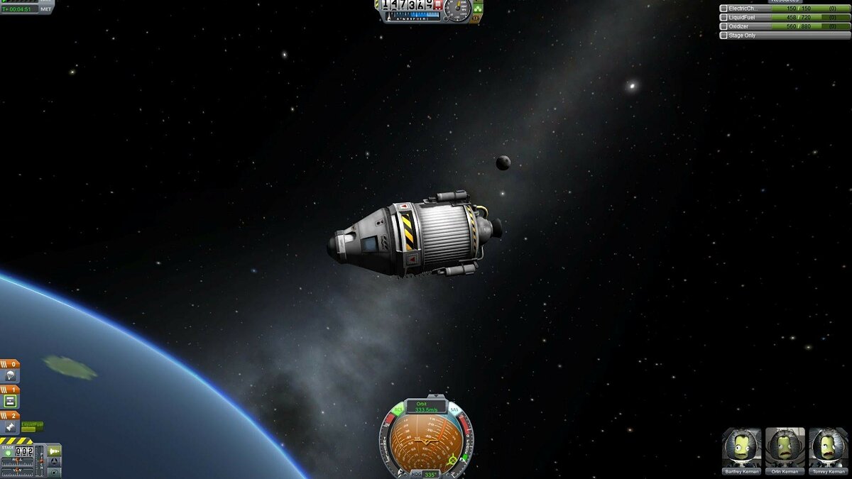 В Kerbal Space Program нет звука