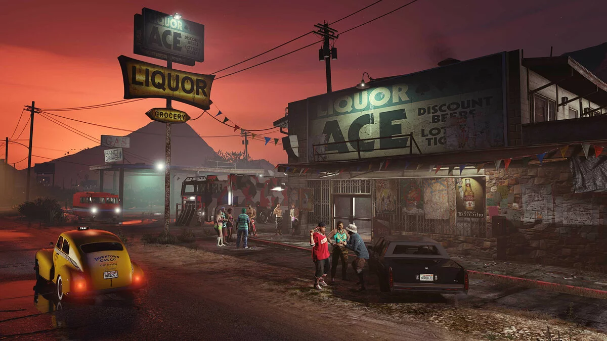 Скриншоты из GTA Online
