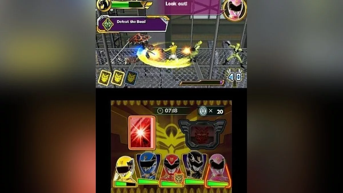 Скриншоты из Power Rangers MEGAFORCE