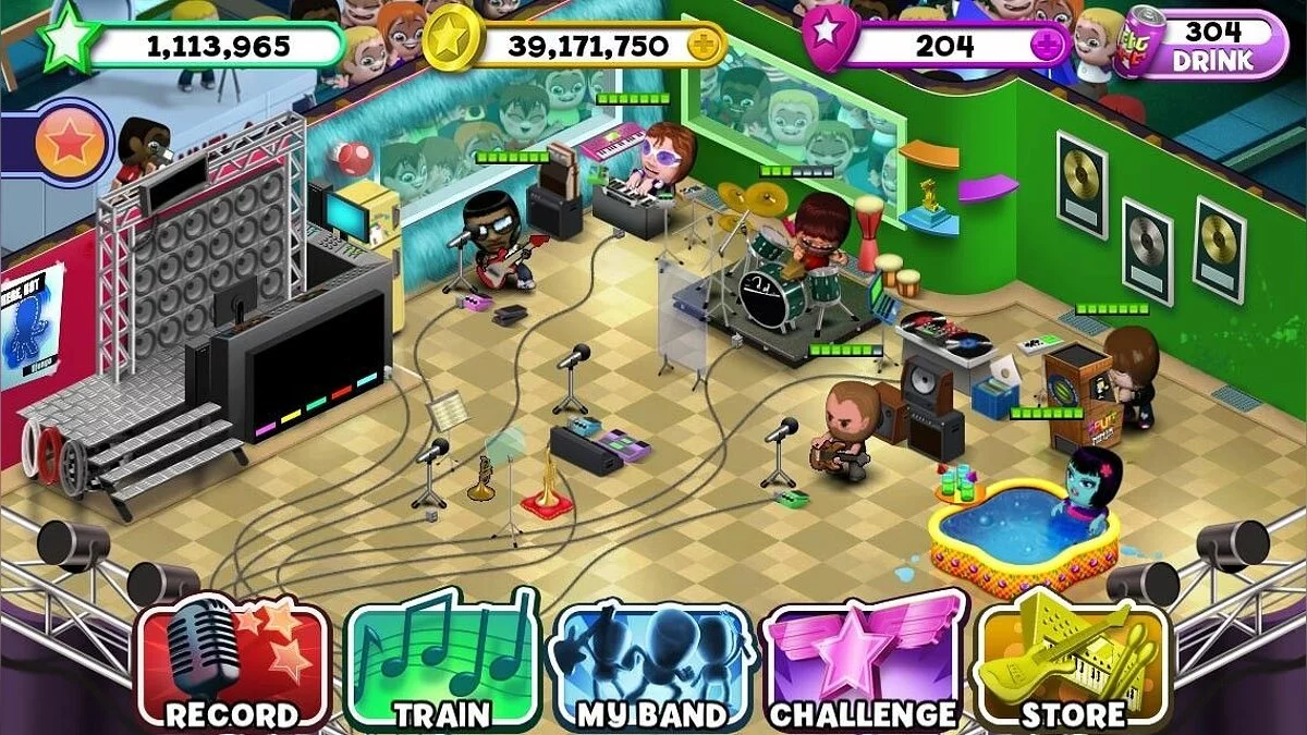 Скриншоты из Band Stars