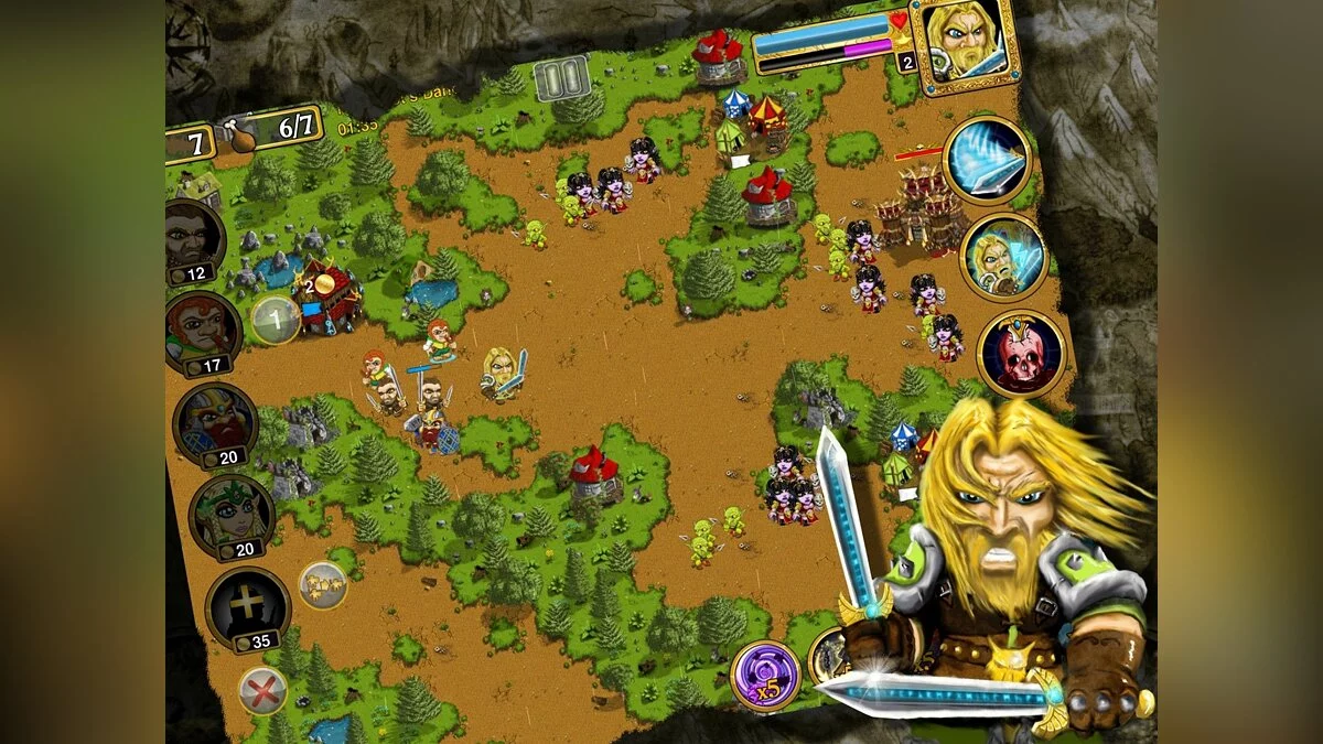 Скриншоты из Warlords RTS