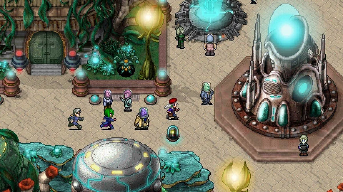 Скриншоты из Cosmic Star Heroine