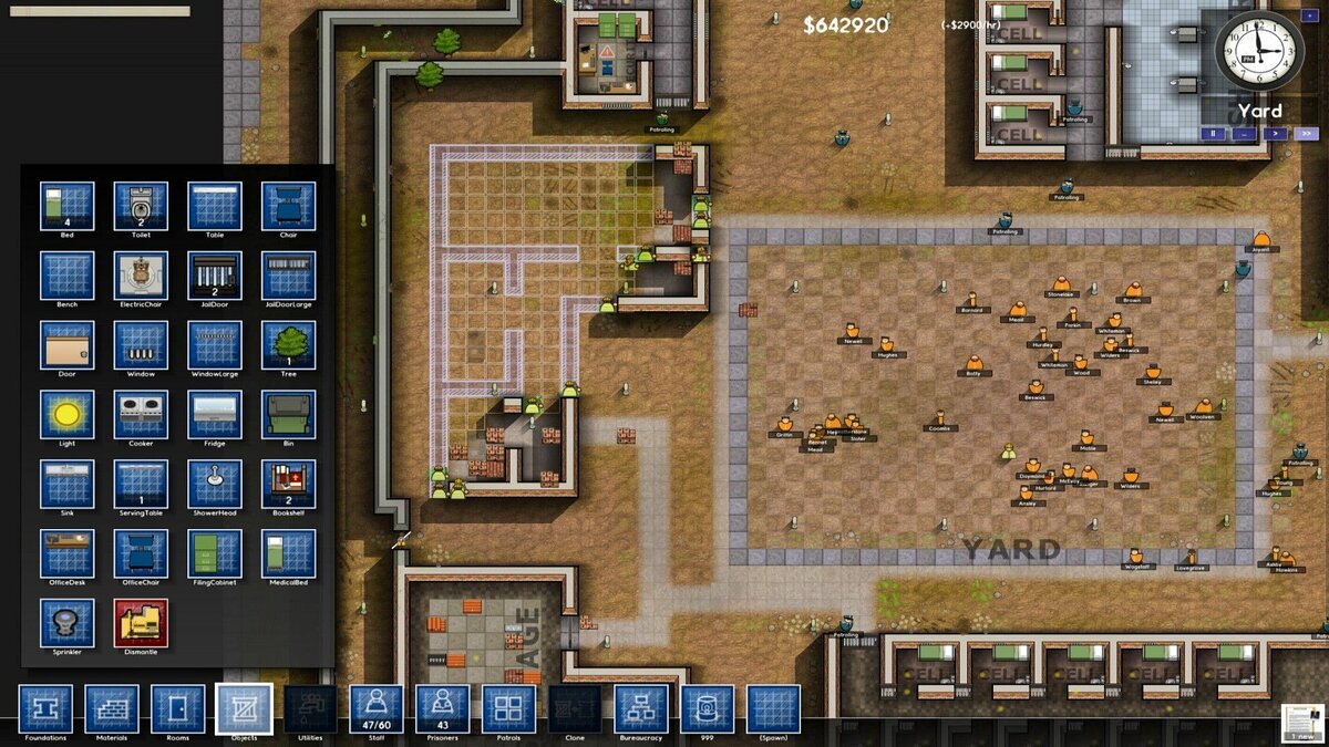 Prison Architect - что это за игра, трейлер, системные требования, отзывы и  оценки, цены и скидки, гайды и прохождение, похожие игры