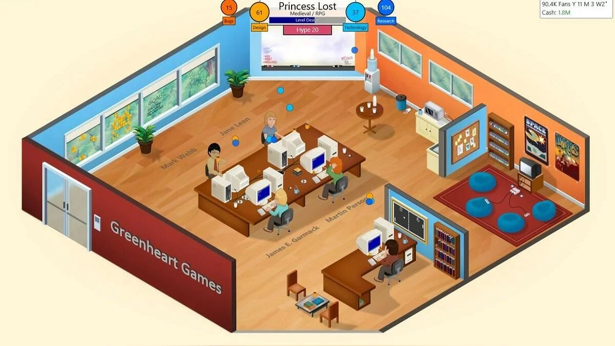 Скриншоты из Game Dev Tycoon