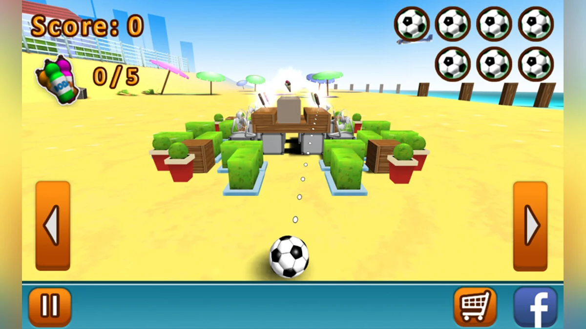 Скриншоты из KICK THE BALL!