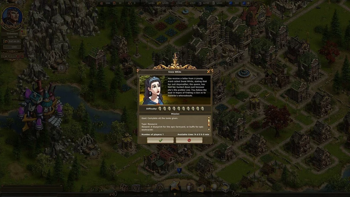 Скриншоты из Settlers Online