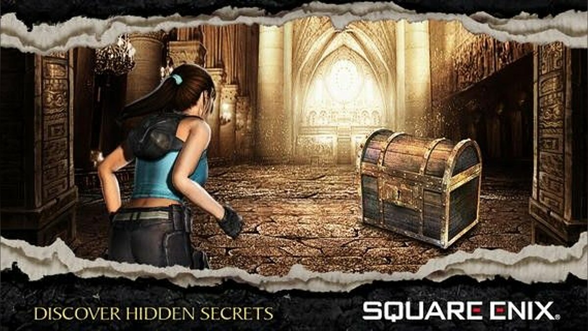 Hiding the secrets. Lara Croft: reflections.