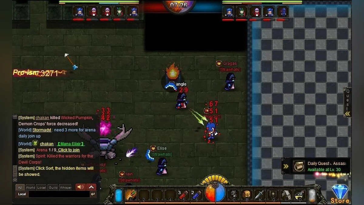 Скриншоты из Magic Barrage