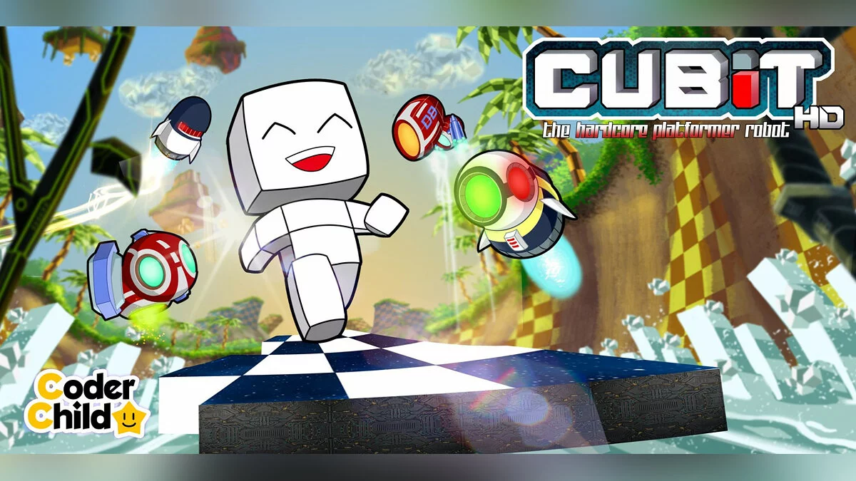 Скриншоты из Cubit: The Hardcore Platformer Robot