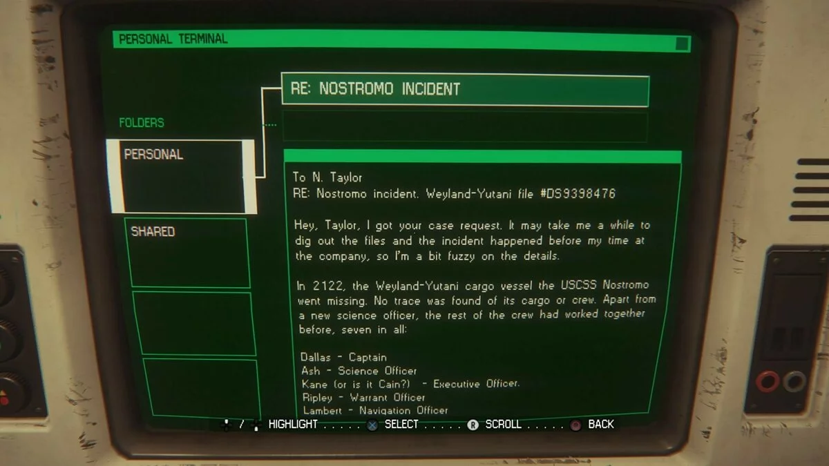 Скриншоты из Alien: Isolation / Картинка 101